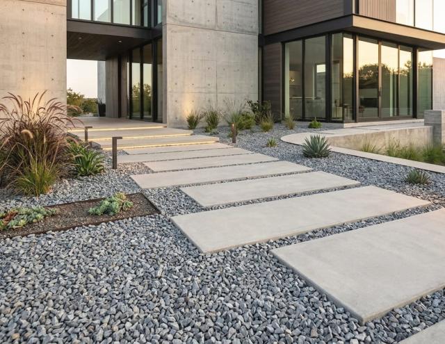 砂利 グレー 玉石 和風 洋風 庭 砂利 砕石