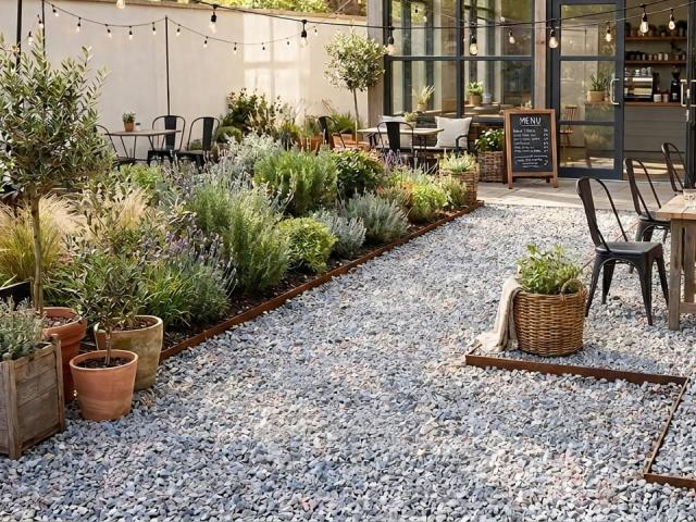 砂利 グレー 玉石 和風 洋風 庭 砂利 砕石