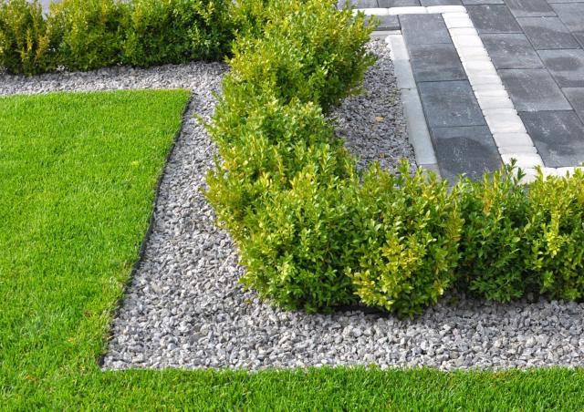 砂利 グレー 玉石 和風 洋風 庭 砂利 砕石