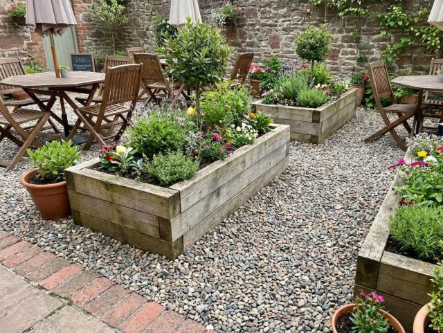 砂利 ミックス 洋風 庭 砂利 砕石