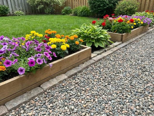 砂利 ミックス 洋風 庭 砂利 砕石