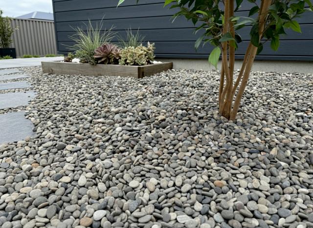 砂利 玉石 庭 玉砂利