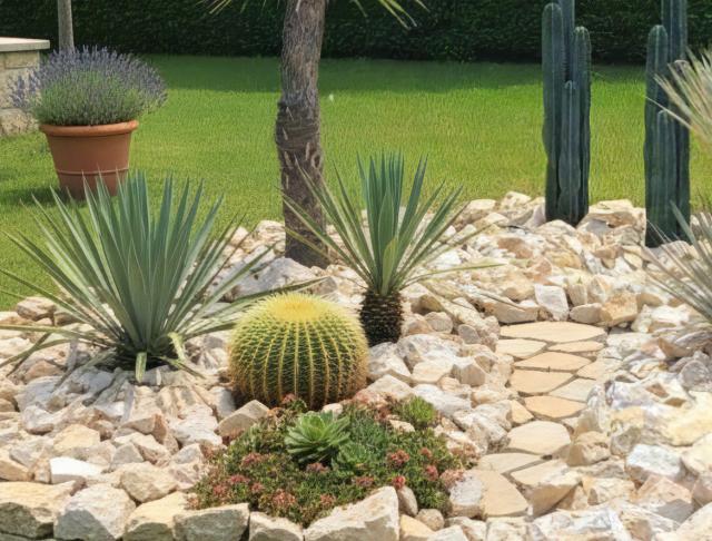 ゴロタ石の施工写真