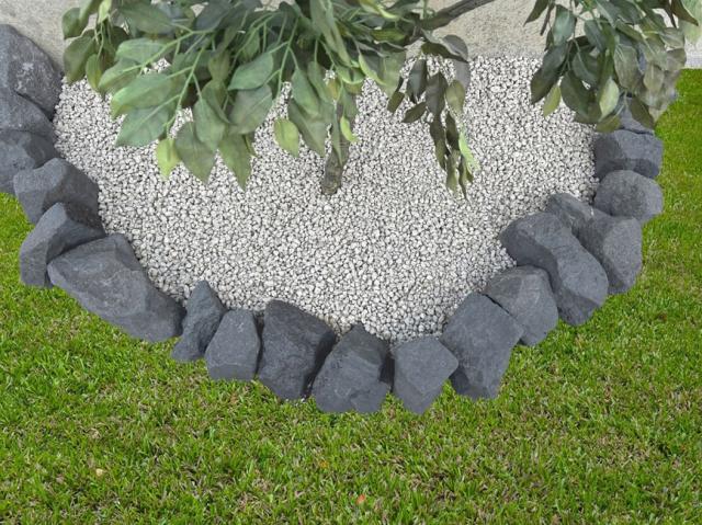 割栗石の施工写真