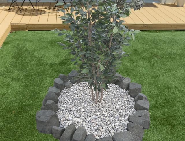 割栗石の施工写真