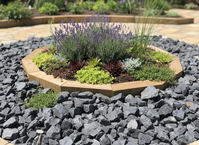 割栗石の施工写真