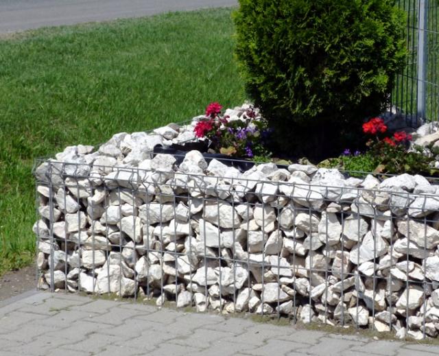 ゴロタ玉石の施工写真