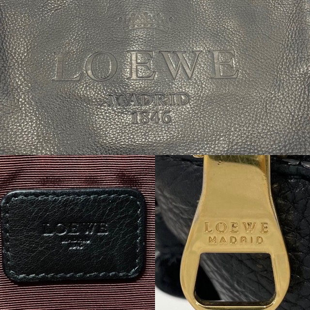 年末セール】LOEWE ロエベ ショルダーバッグ ヘリテージ エンボスロゴ