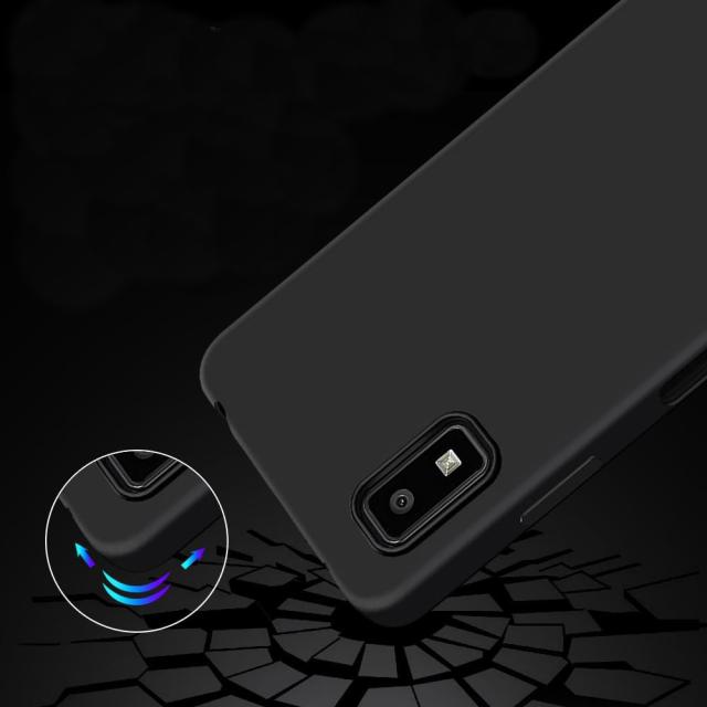 AQUOS wish3 マット ケース カバー ソフトケース ソフト TPU ブラック 黒