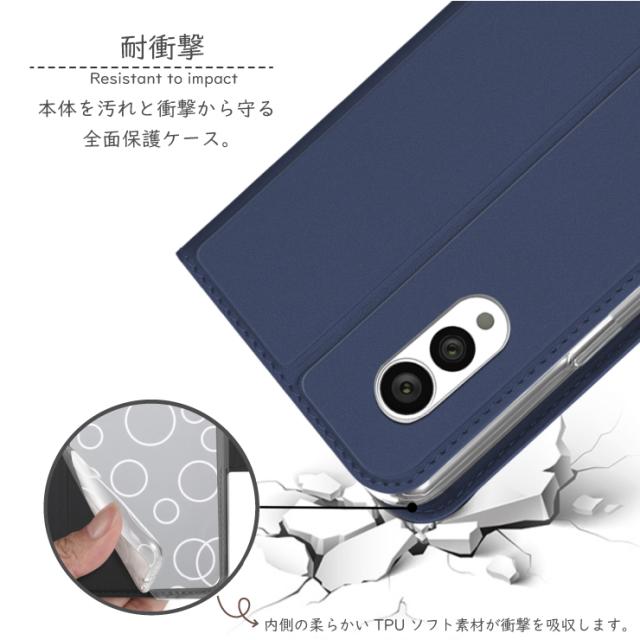 arrows N F-51C ケース カバー 手帳型 レザーケース 手帳ケース 手帳型ケース 高級 PU サラサラ生地 全面保護 耐衝撃 スマホ 携帯 かわいい おしゃれ シンプル くすみカラー ケータイ docomo ドコモ ｆ51c ビジネス ブラック 黒 giii