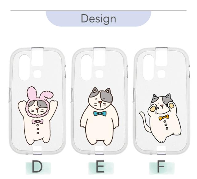 mamorino6 マモリーノ6 ケース カバー ねこ ネコ 猫 ソフト クリアケース ソフトケース