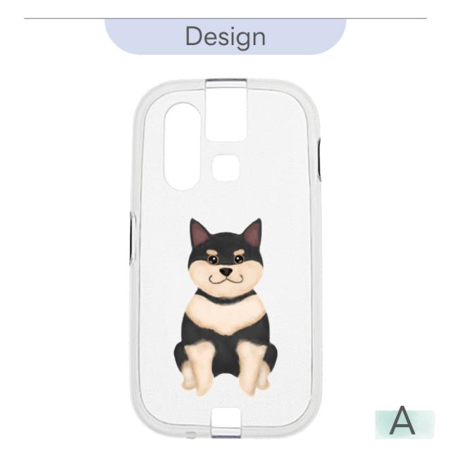 mamorino6 マモリーノ6 ケース カバー 犬 わんこ 柴犬 いぬ イヌ しばけん ソフト クリアケース ソフトケース