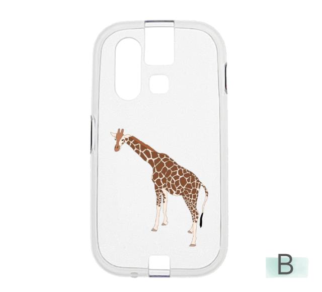 mamorino6 マモリーノ6 ケース カバー キリン きりん 麒麟 ハート