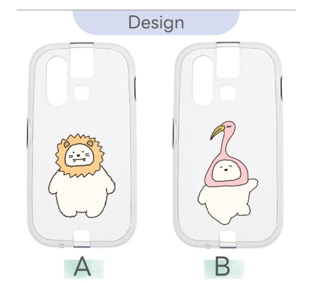 mamorino6 マモリーノ6 ケース カバー ライオン フラミンゴ キリン ゾウ 犬 ウサギ ソフト クリアケース ソフトケース シンプル