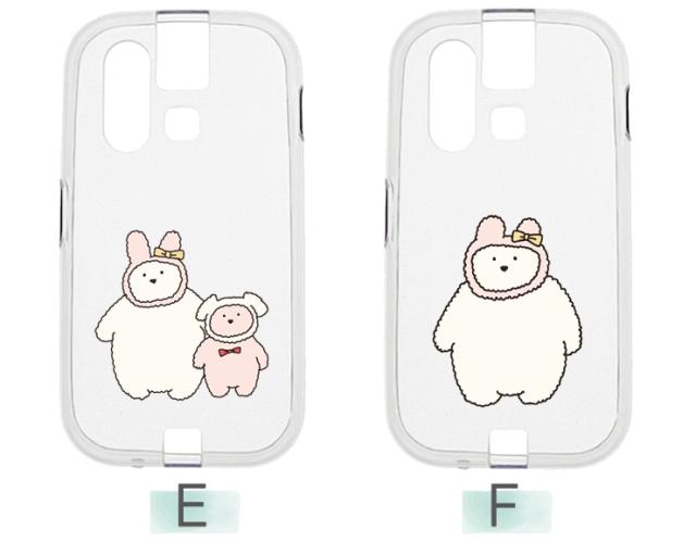 mamorino6 マモリーノ6 ケース カバー ライオン フラミンゴ キリン ゾウ 犬 ウサギ ソフト クリアケース ソフトケース シンプル