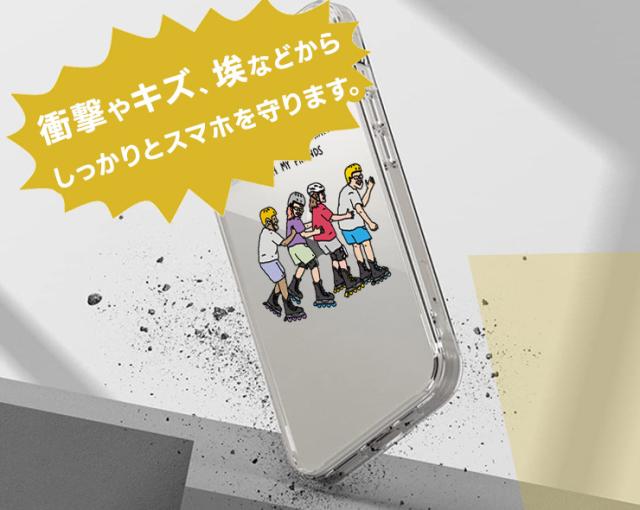 iPhone × BROTHER MERLE ケース カバー ソフトケース 耐衝撃 TPU スマホケース