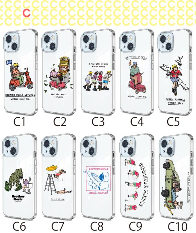 iPhone × BROTHER MERLE ケース カバー ソフトケース 耐衝撃 TPU スマホケース