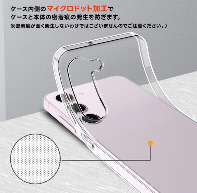 Galaxy S23 SCG19 SC-51D TPUクリアケース