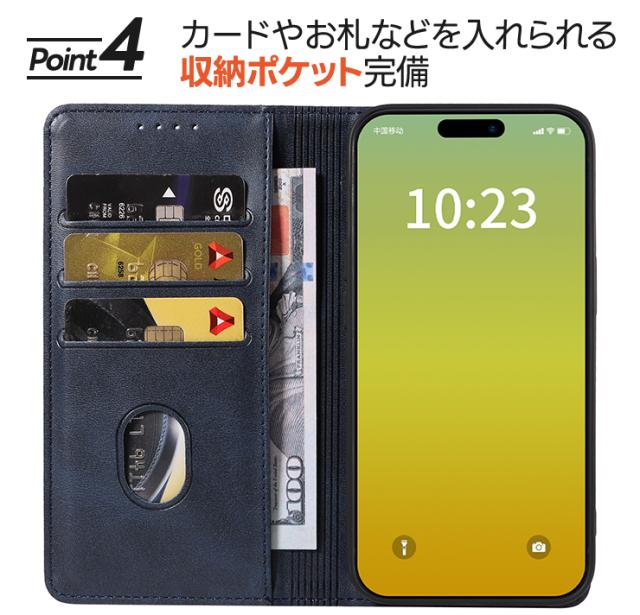 iPhone 16e ケース 耐衝撃 iPhone 15 手帳型ケース iPhone SE3 第3世代 15 Pro 15 Pro Max 15 Plus 手帳型レザーケース iPhone SE2 第2世代 iPhone8 iPhone7 手帳型 レザー カバー 8 7 スマホ カード収納 スタンド ストラップホール