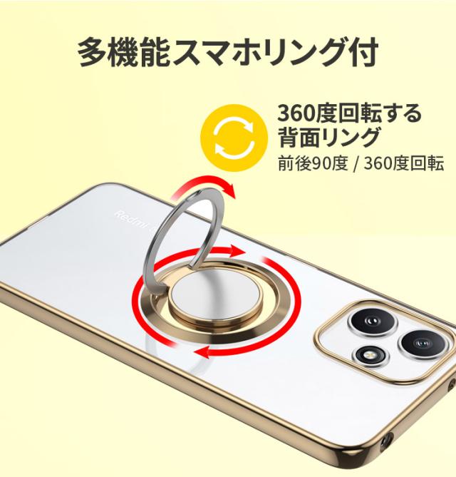 Xiaomi Redmi 12 5G Xiaomi Redmi Note 10 JE Note 10T ケース スマホケース 保護ケース スマホリング スタンド カバー TPU ソフトケース