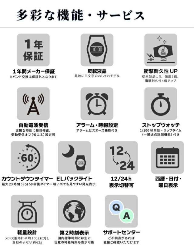 ADWW15039RCSOL 電波ソーラー腕時計