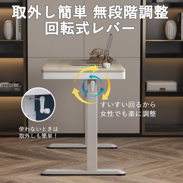 取り外し可能回転レバー