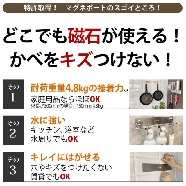 はがせる強力両面テープ説明