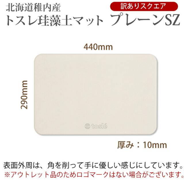 訳ありスクエアプレーンSZのサイズなど商品情報