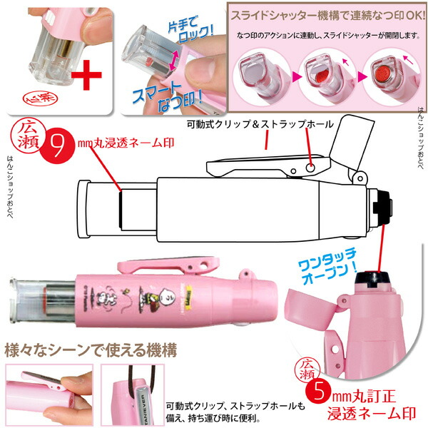 スヌーピー・ツインＧＴキャップレスの機能説明