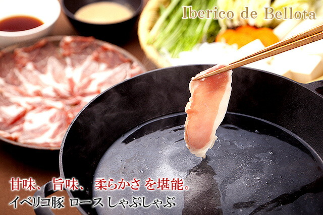 イベリコ豚、ベジョータ、ロース、しゃぶしゃぶ、お歳暮、お中元、肉、豚肉