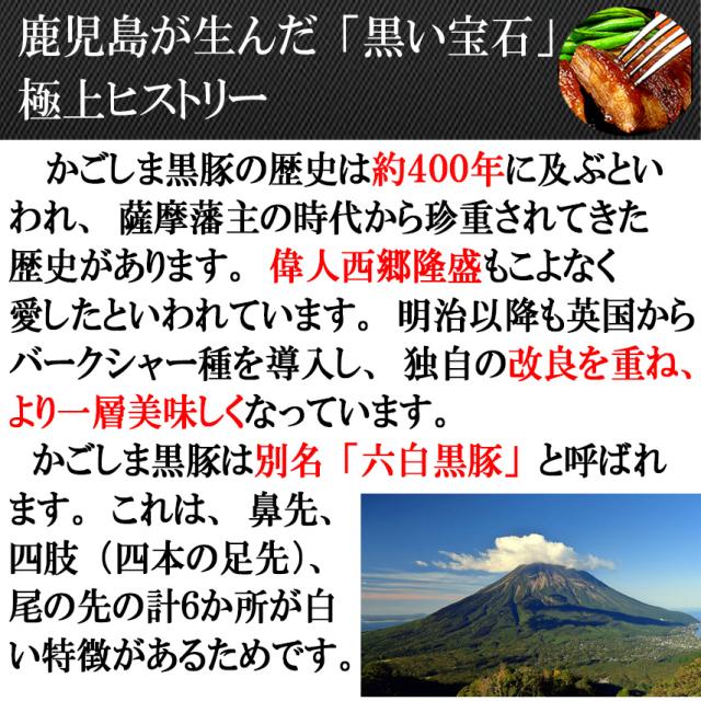 鹿児島黒豚歴史