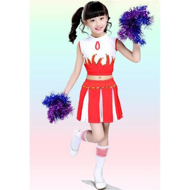 ジュニア ユニフォーム キッズ ダンス衣装 チアリーダー衣装