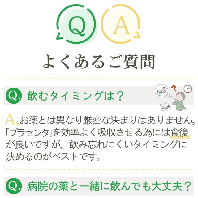 馬プラセンタエキス 麗らか娘 Q&A