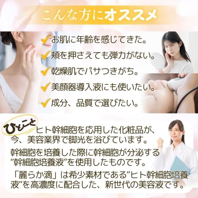 ヒト幹細胞+馬プラセンタ