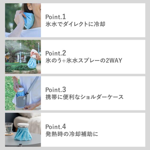 ポータブル氷のうスプレー