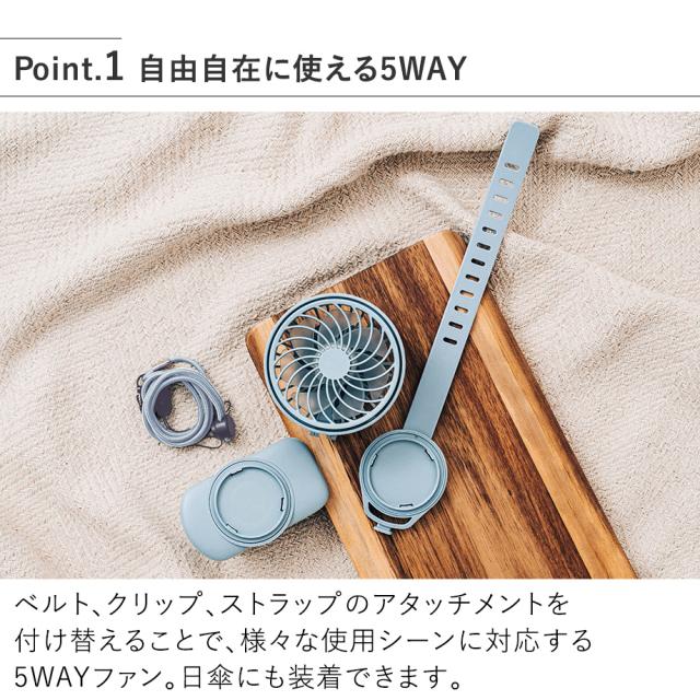 自由自在に使える5WAY
