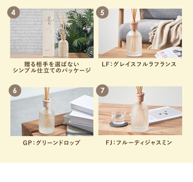 	Nordic Collection 倒れてもこぼれにくいリードディフューザー