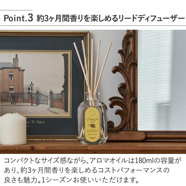 MRU-138 リードディフュザー 約3ヶ月間香りを楽しめるリードディフューザー