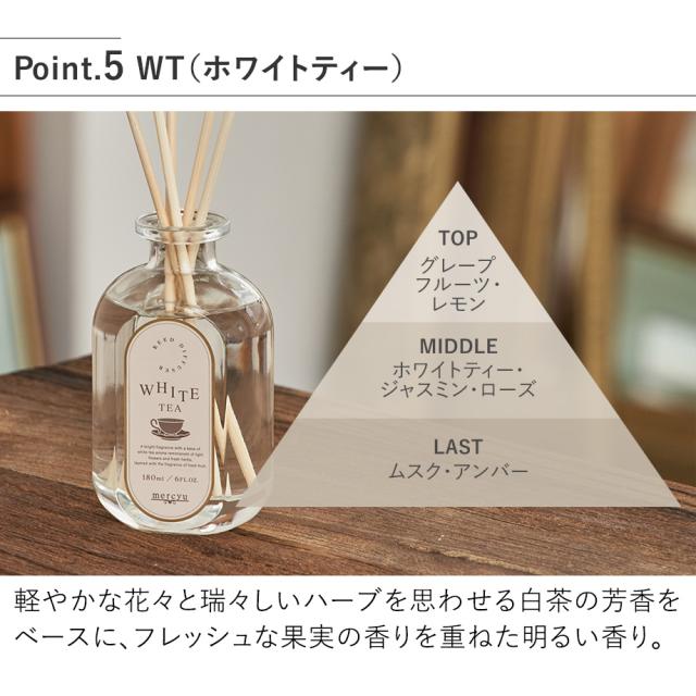 MRU-138 リードディフュザー WT（ホワイトティー）