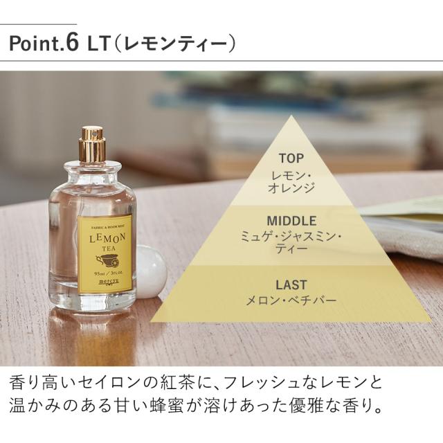 MRU-140 Tea Collection ファブリック＆ルームミスト LT（レモンティー）