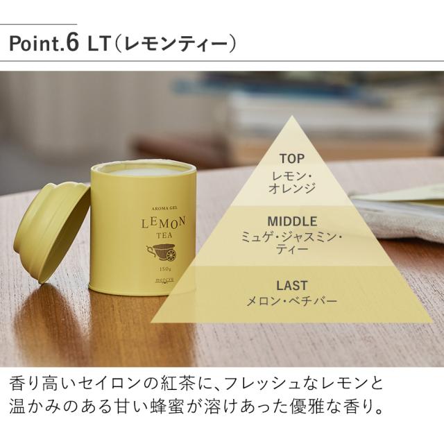 MRU-141 Tea Collection アロマジェル LT（レモンティー）