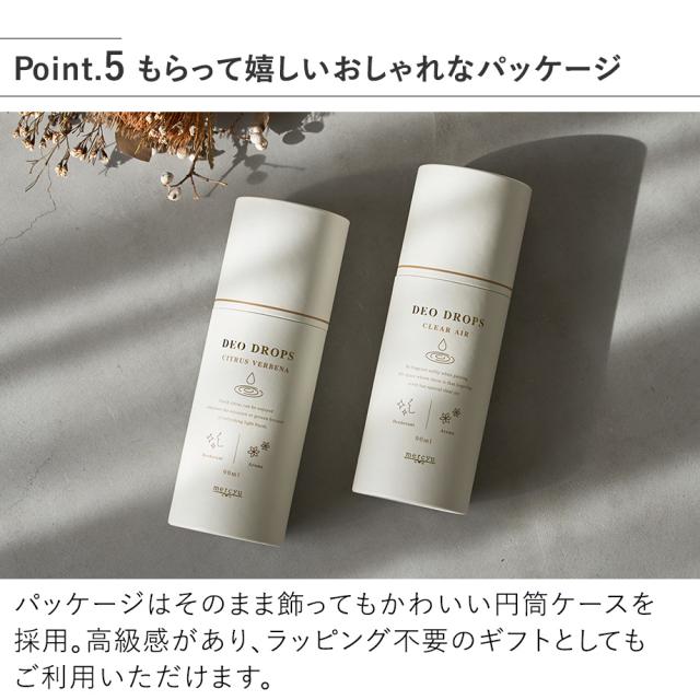 MRU-142 デオドロップス もらって嬉しいおしゃれなパッケージ