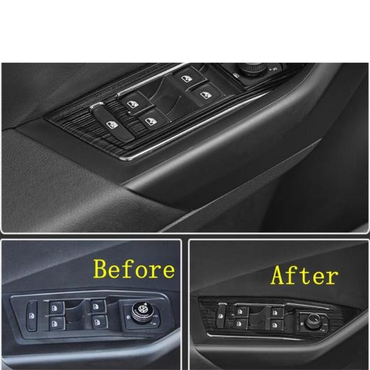 インナー ドア アームレスト ウインドウ リフト ボタン コントロール パネル カバー トリム アクセサリー 適用: VW  フォルクスワーゲン/V｜au PAY マーケット
