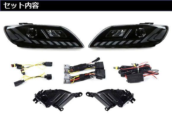 アウディQ7 ヘッドライト【左右セット】 ヘッドライト アウディ Q7 4L系 前期/AFS機能非搭載車用 2006年