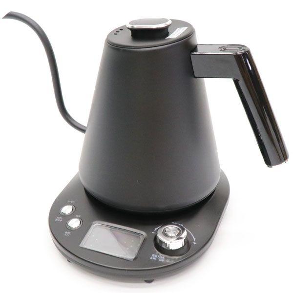 HIRO Modere 温度調節機能付き グースネックケトル 1.0L 保温機能付き コーヒーのハンドドリップに最適 選べる2カラー