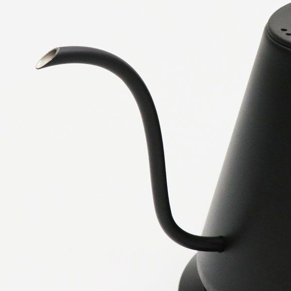 HIRO Modere 温度調節機能付き グースネックケトル 1.0L 保温機能付き コーヒーのハンドドリップに最適 選べる2カラー