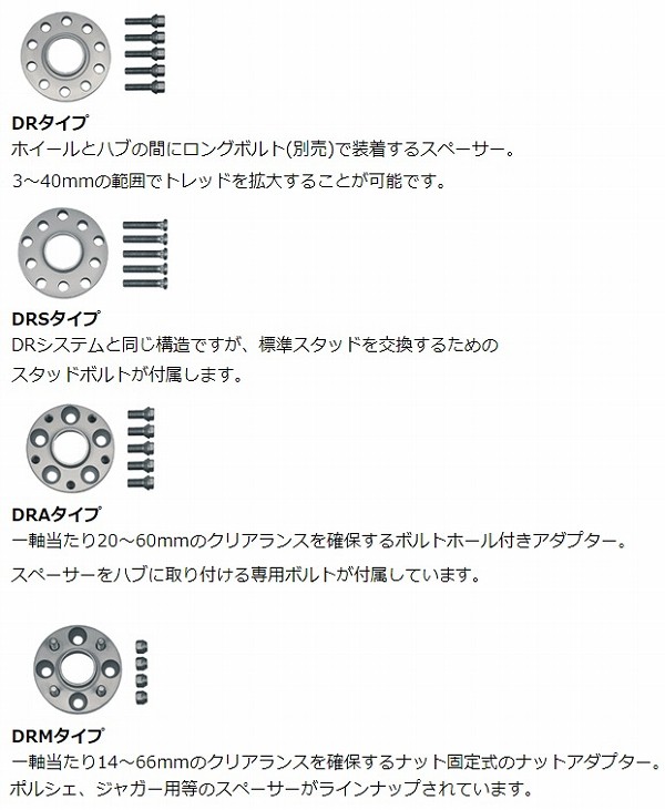 秋冬再販ロングボルト付きH&R ホイールスペーサー BMW パーツ