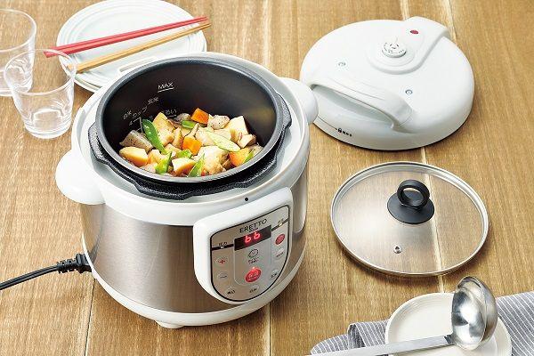 ERETTO mono 電気圧力鍋 3.0L(18cm・4合炊) ET-104(1001777)