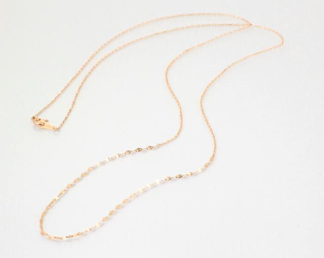 ロングネックレス チェーン レディース ゴールド K18 再販ご予約限定送料無料 18k チェーンネックレス 18金 ホワイトゴールド 6 ピンクゴールド イエローゴールド