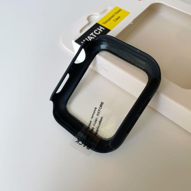 AppleWatch ケース 指紋防止 防油 高感度 タッチ対応